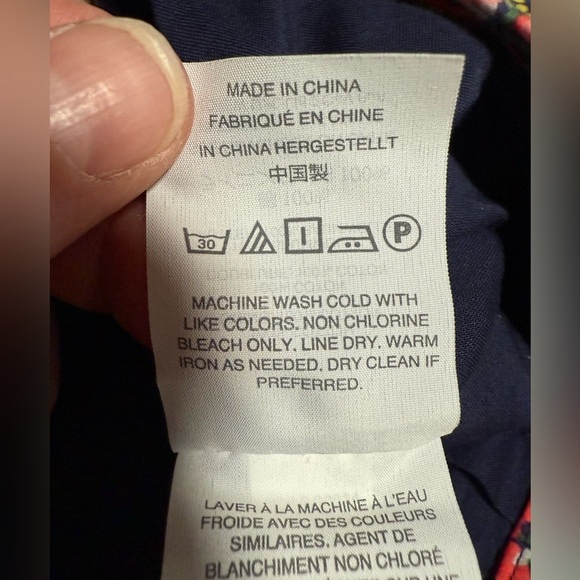 J. Crew Liberty of London Thorpe Tie Waist Shorts Size 0 Floral Preppy Resort - Picture 8 of 9